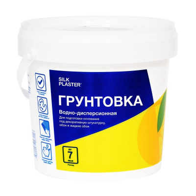 грунт акриловый silk plaster 0,8 л (белый)