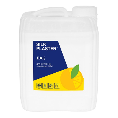 лак матовый (для обоев, камня, штукатурки) silk plaster (5 кг) расход 50м2